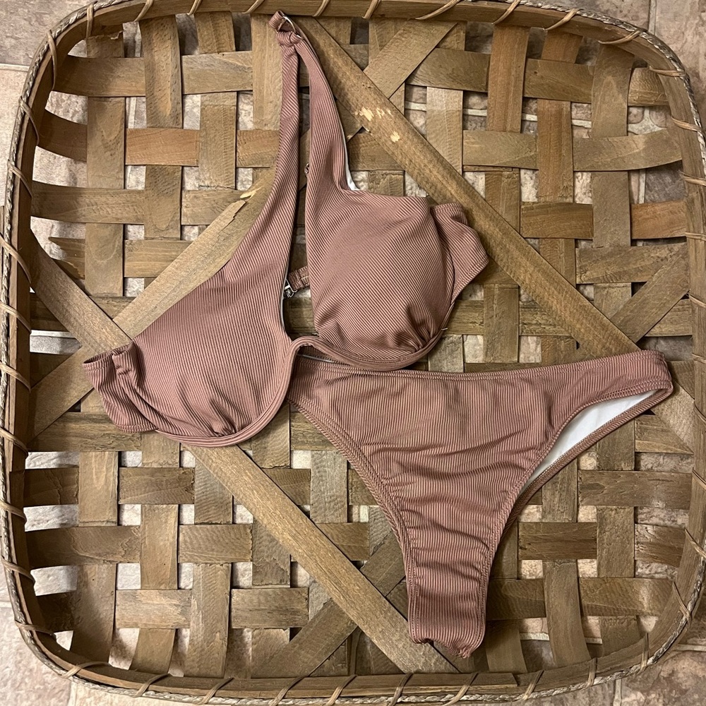 One Shoulder Shein Bikini